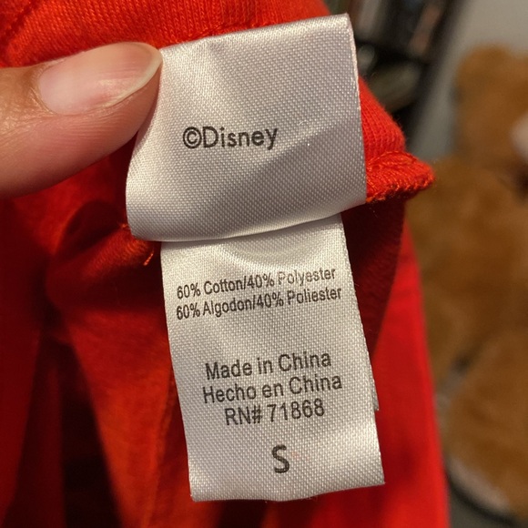 Disney Mickey Mouse Red & Black Sweatshirt & Joggers Set - Picture 9 of 10